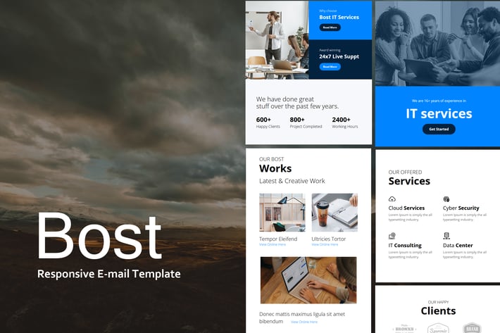 Bost Mail - Responsive E-mail Template