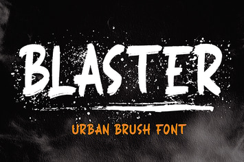 Blaster - Motion Font