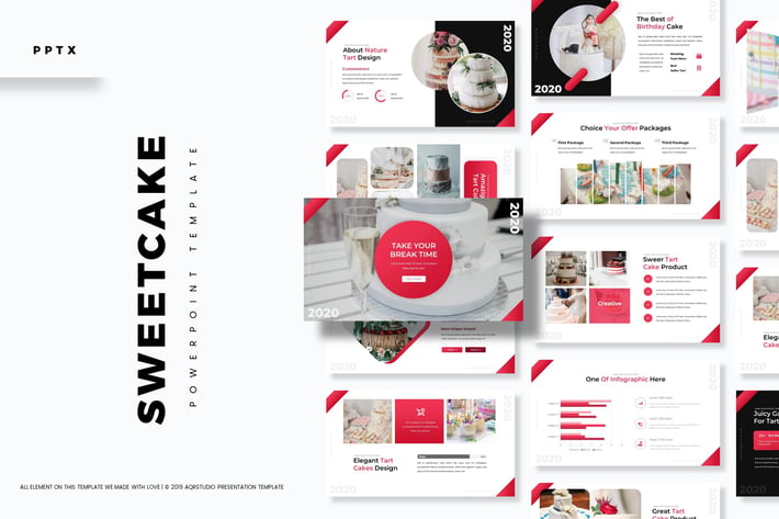 Sweetcake - Powerpoint Template
