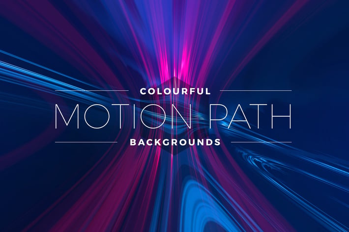 Colorful Motion Path Backgrounds