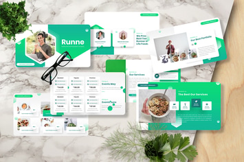 Runne - Healthy Life Keynote Template