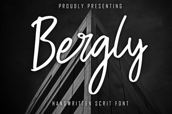 Bergly Handwritten Script
