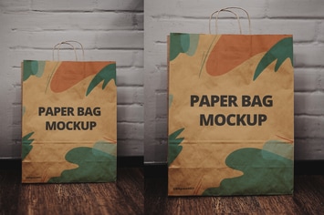 Paper Bag Mockup