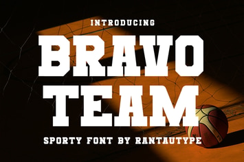 BravoTeam Sporty Font