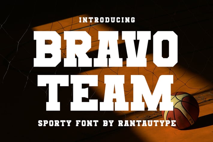 BravoTeam Sporty Font
