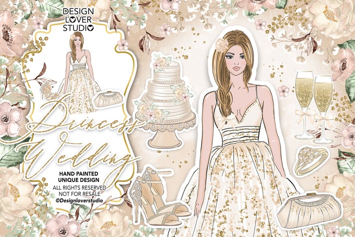 Princess Wedding design