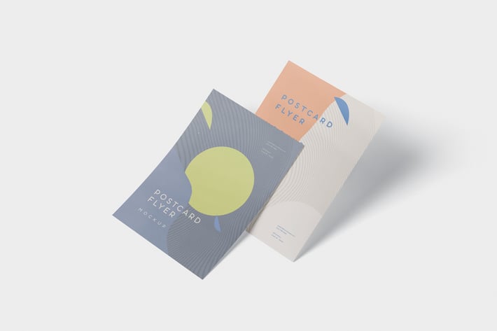 A6 Postcard - Flyer Mockup Set