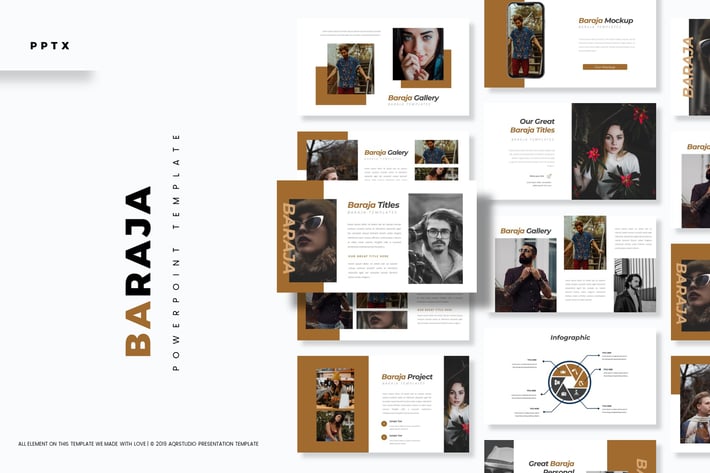 Baraja - Powerpoint Template