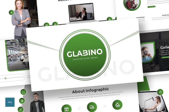 Glabino - Creative Keynote Template