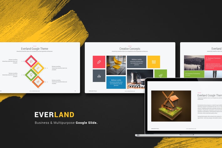 EVERLAND Creative Template (Google Slides)