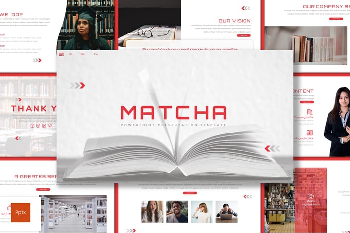Matcha - Multipurpose Powerpoint Template