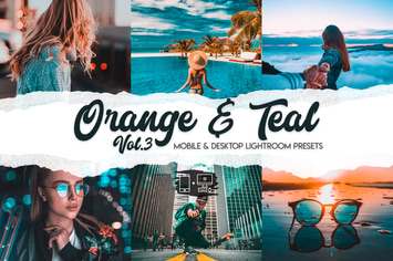 Orange & Teal Lightroom Presets Vol. 3