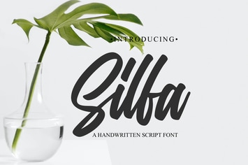 Silfa - Script Font