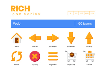 60 Web Icons