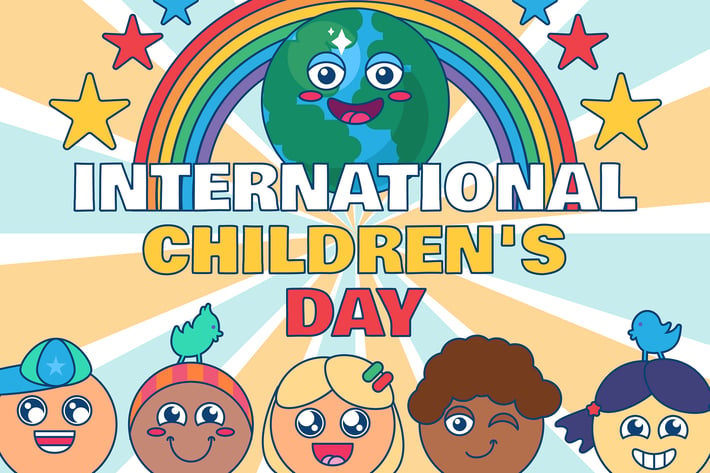 International Children's Day Illustration