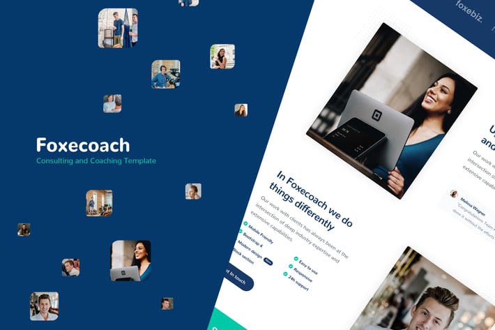  Foxecoach - Consulting and Coaching Template 