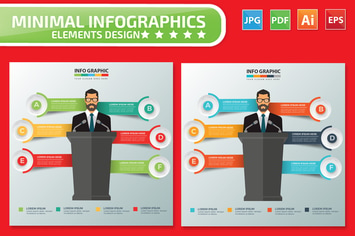Businessman Infographics design