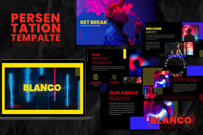 Blanco - Powerpoint template