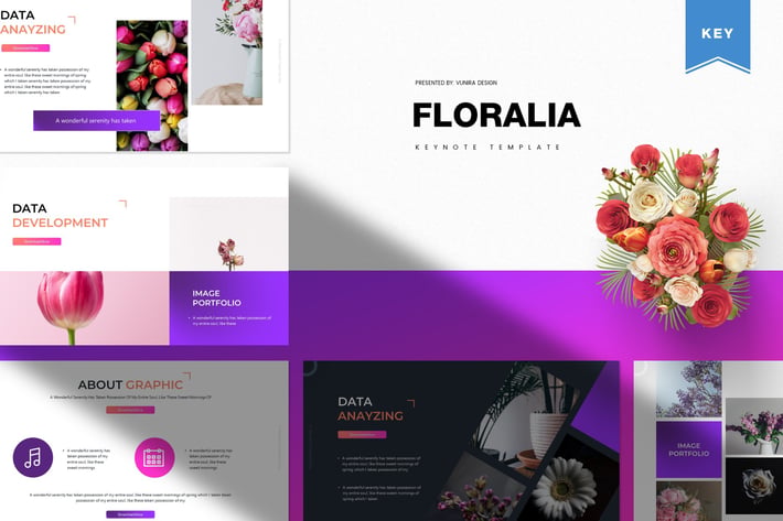 Floralia | Keynote Template