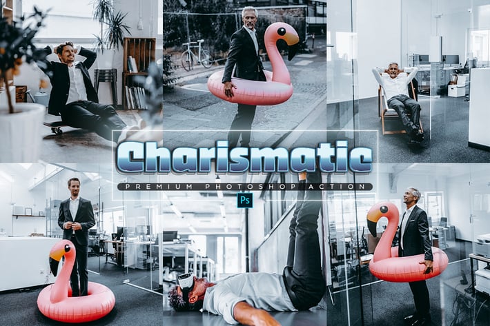 Charismatic Photoshop Action
