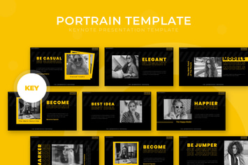Portrain - Keynote Template