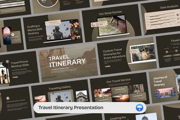 Animated Travel Itinerary