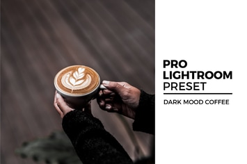 Dark Mood Coffee Lightroom Preset