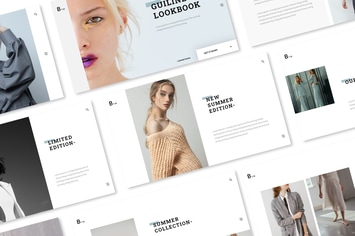 Guiline - Fashion Lookbook Keynote Presentation Te