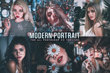 Modern Portrait Photoshop Actions