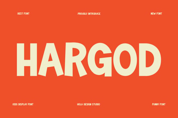 Hargod - Funny & Kids Font