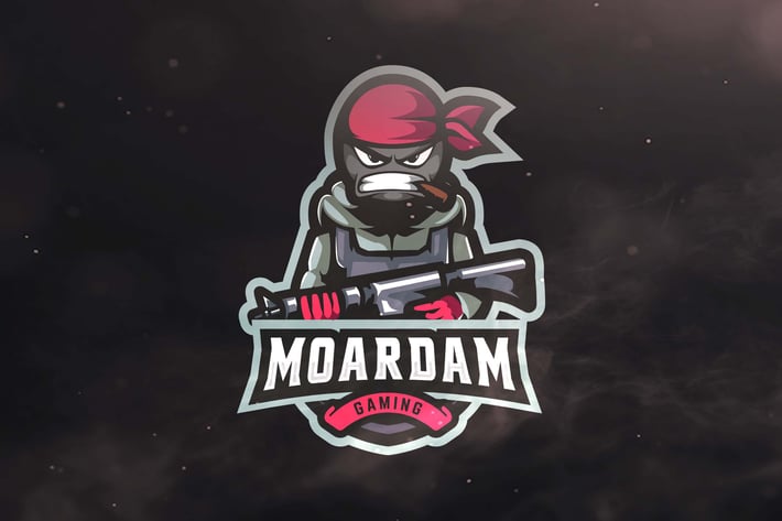 Pirate Team Sport and Esports Logos
