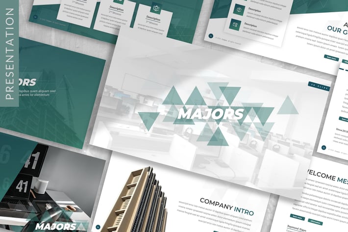 Majors - Business Presentation Template