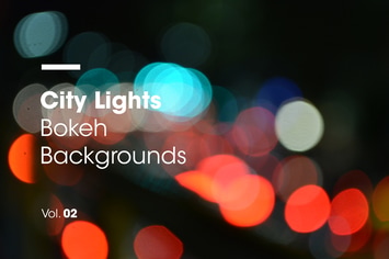 City Lights | Bokeh Backgrounds | Vol. 02