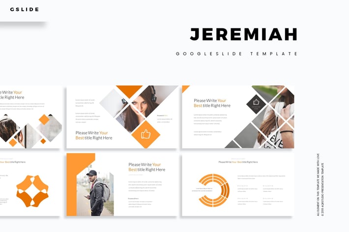 Jeremiah - Google Slides Template