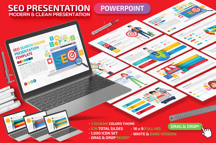 SEO Powerpoint Template