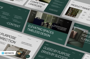 Green White Modern Minimalist Business Plan KEY