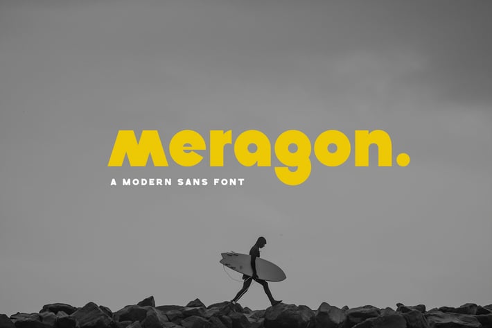 Meragon Bold Sans Font