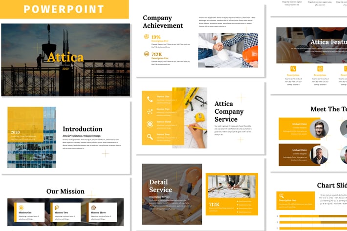 Attica - Business Powerpoint Template