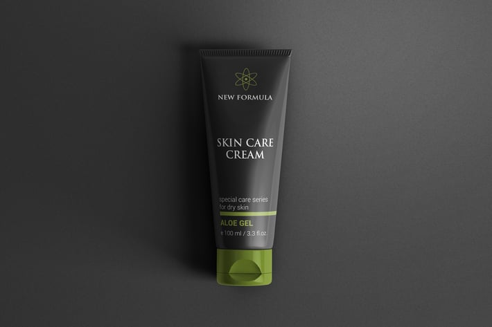 Cosmetic Tube Mockup