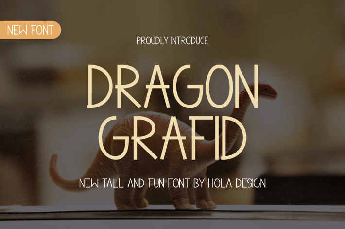 Dragon Grafid - Sans Serif & Light Font