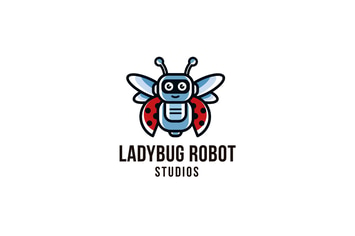 Ladybug Robot Studios Logo Template