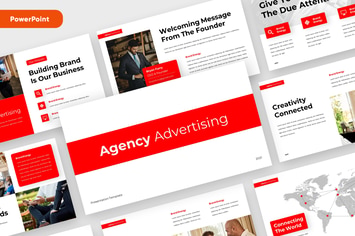 AGENCY - Business Clean Modern Powerpoint Template