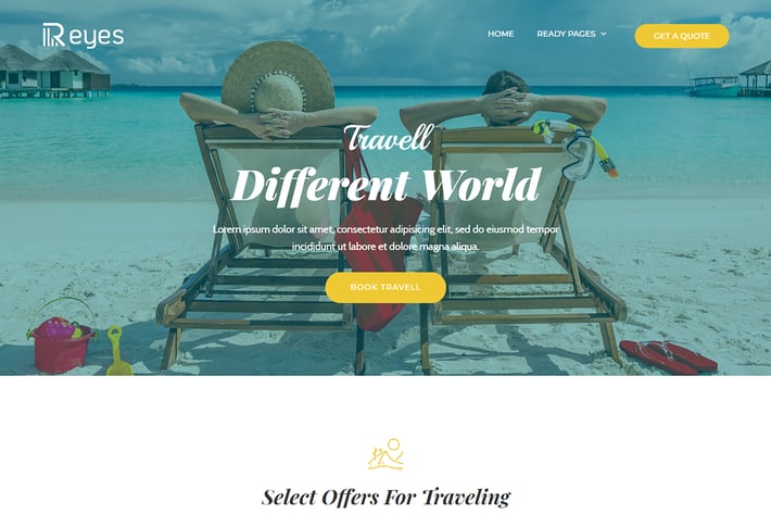 Reyes - Multipurpose Landing Page HTML Template