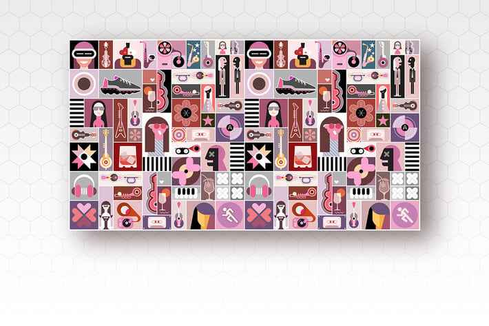 Pop Art Background vector illustration