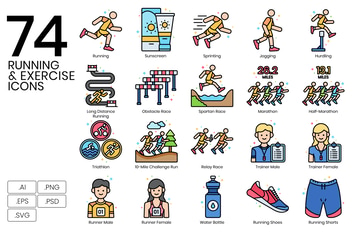 Running Icons 