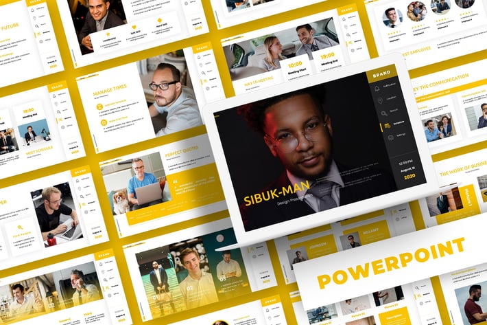 Sibuk-Man - Powerpoint Template