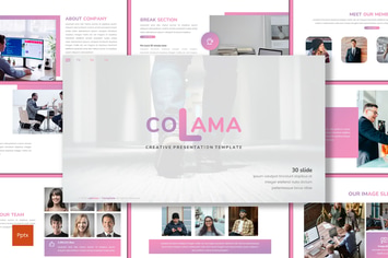 Colama - Creative Powerpoint Template