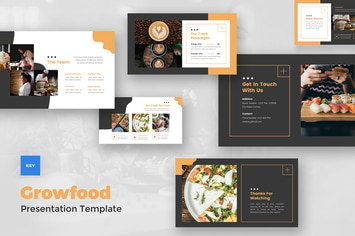 Food & Beverages Keynote Template