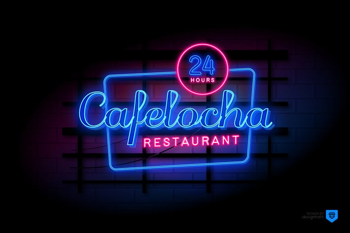Neon Text Effects Vol.02