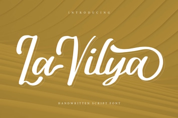 La Vilya | Handwritten Script Font
